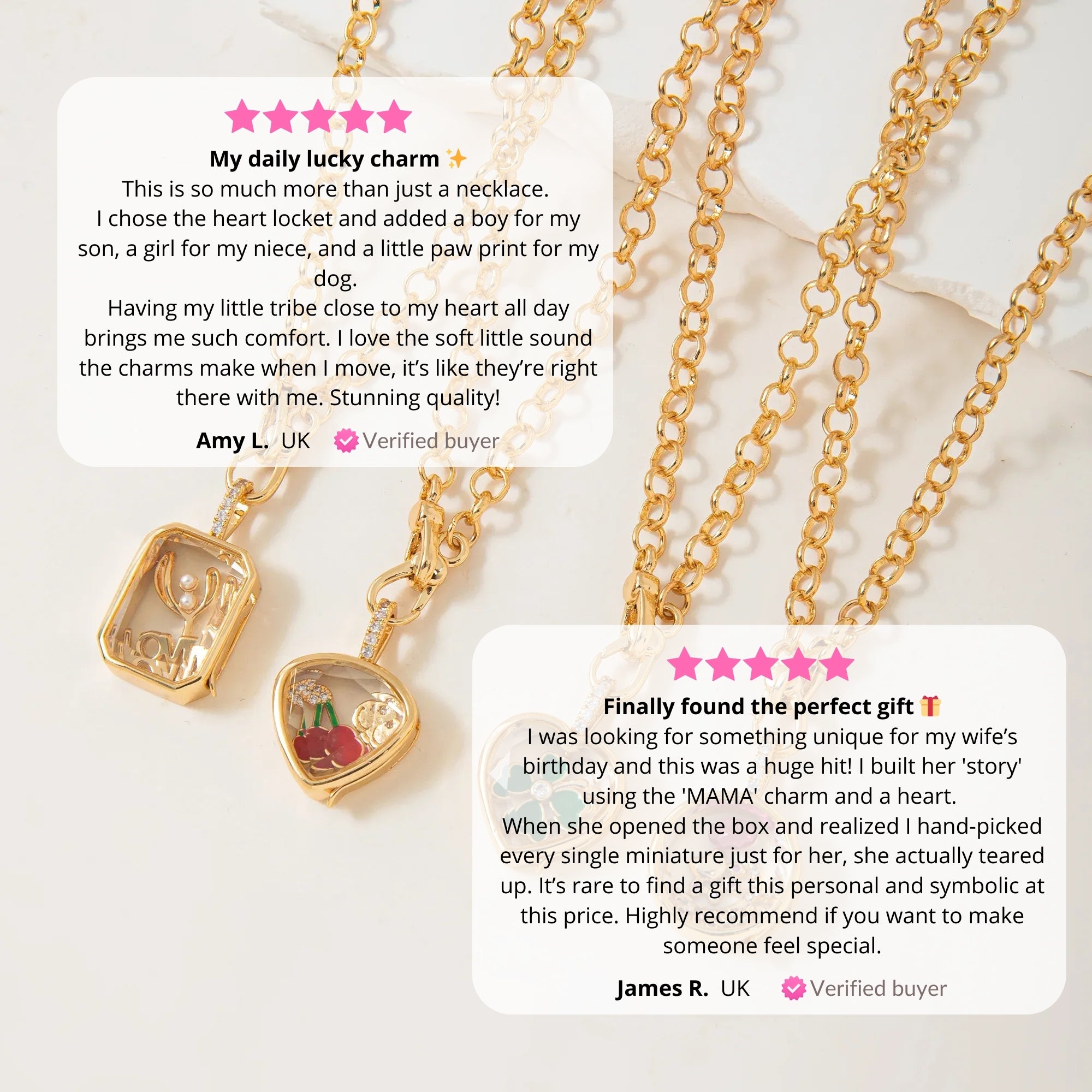 The Signature Story Charm Locket