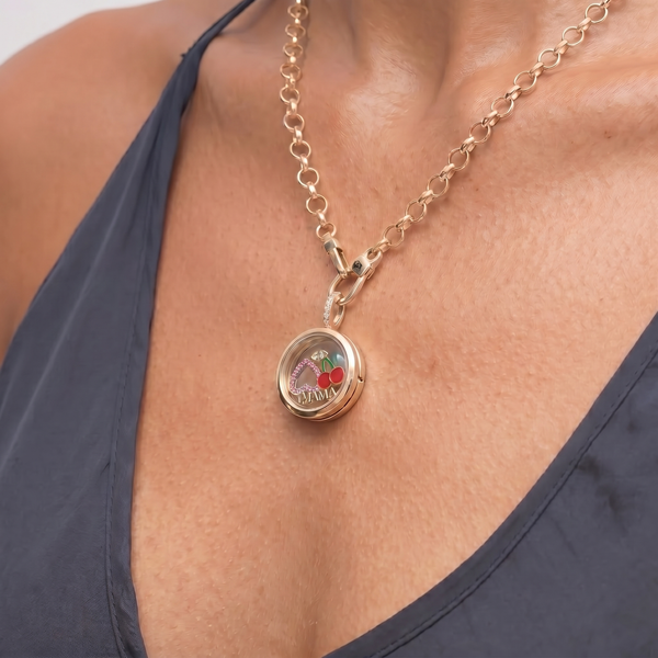 Round locket